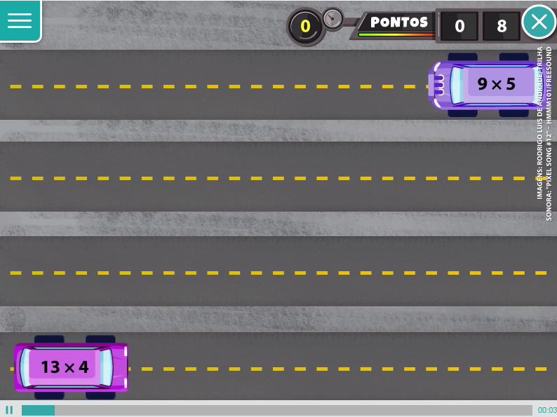 Corrida das multiplicações