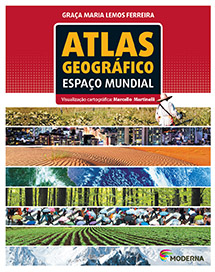 Capa do livro Atlas Geográfico Espaço Mundial