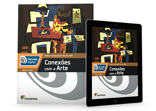 Capa do livro Conexões com a arte