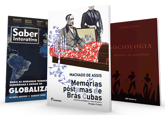 Seleção de três obras de literatura que integram o Programa de leituras